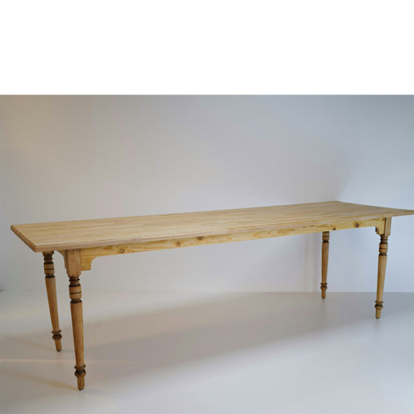 Antiker Biedermeier Esstisch 240x75 cm, restauriert - VS123