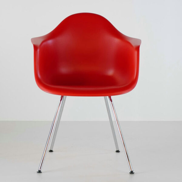 Eames Armchair DAR in Rot Original Vitra - VS102