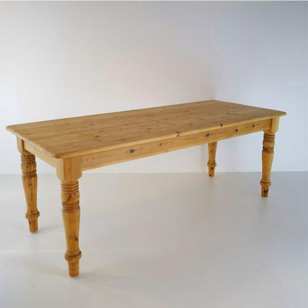 Massiver Kiefer Esstisch 200x85 cm für 8 Personen - VS130