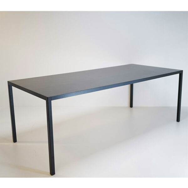 Moderner Tisch mit Eternit-Platte & Metallgestell 200x100 - VS131