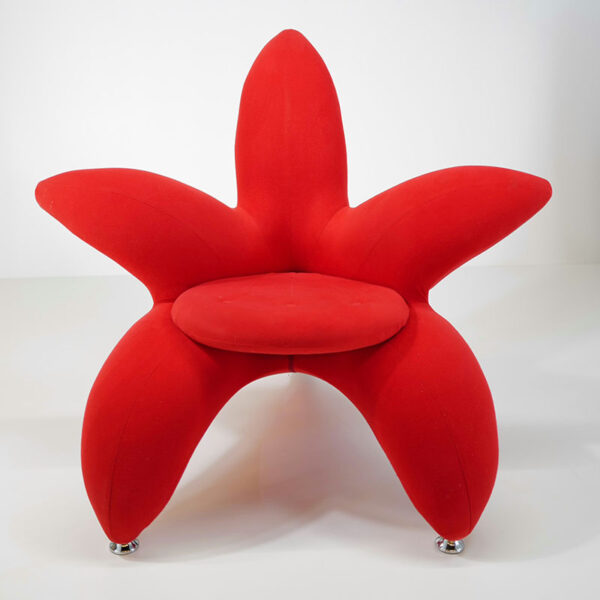 Roter Edra, Getsuen, Lily-Stuhl von Masanori Umeda,  - VS148