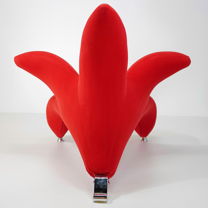 Roter Edra, Getsuen, Lily-Stuhl von Masanori Umeda,  - VS148 – Bild 3