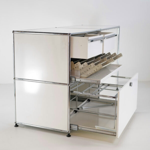 USM Haller Arbeitstisch / Sideboard, Weiss - VS150