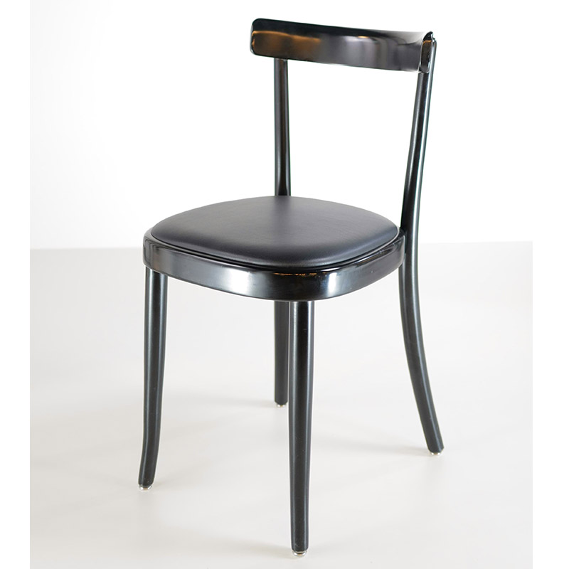 Horgenglarus Moser Stuhl mit Lederpolster - VS153