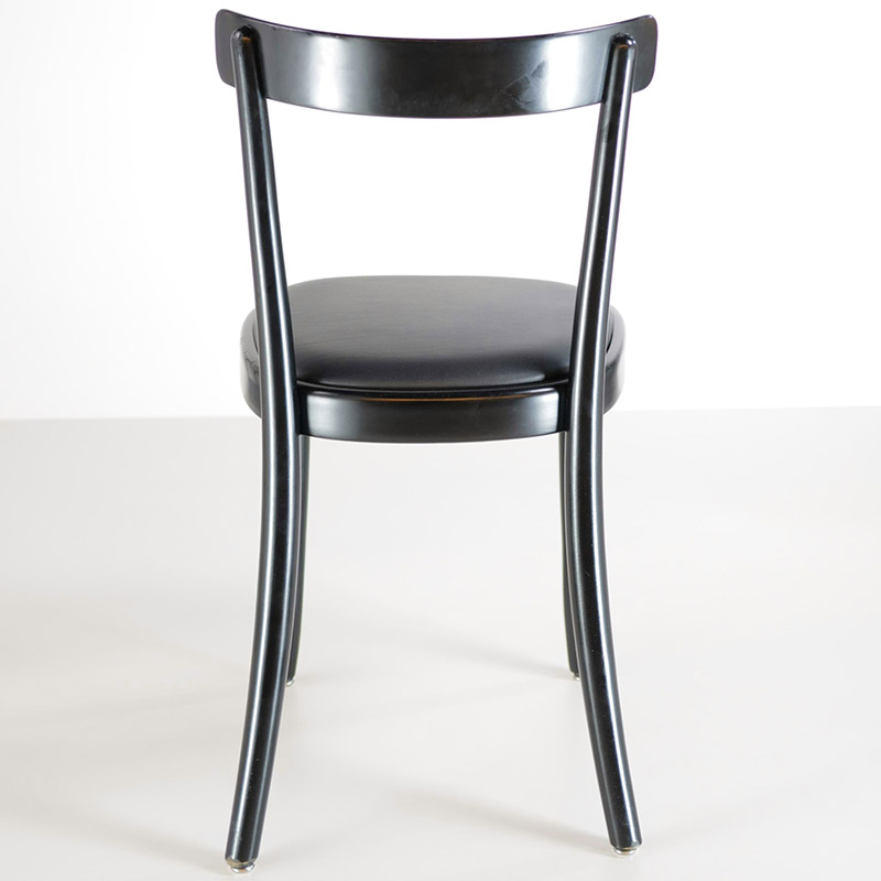 Horgenglarus Moser Stuhl mit Lederpolster - VS153 – Bild 3